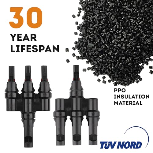 XYRIS Solar Panel Connector 1to2, 1to3, 1to4, 1to5, 1to6