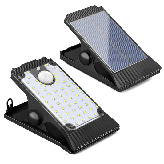 XYRIS Clip on Solar Motion Light, Grill Lighting, Outdoor Solar Camping Light